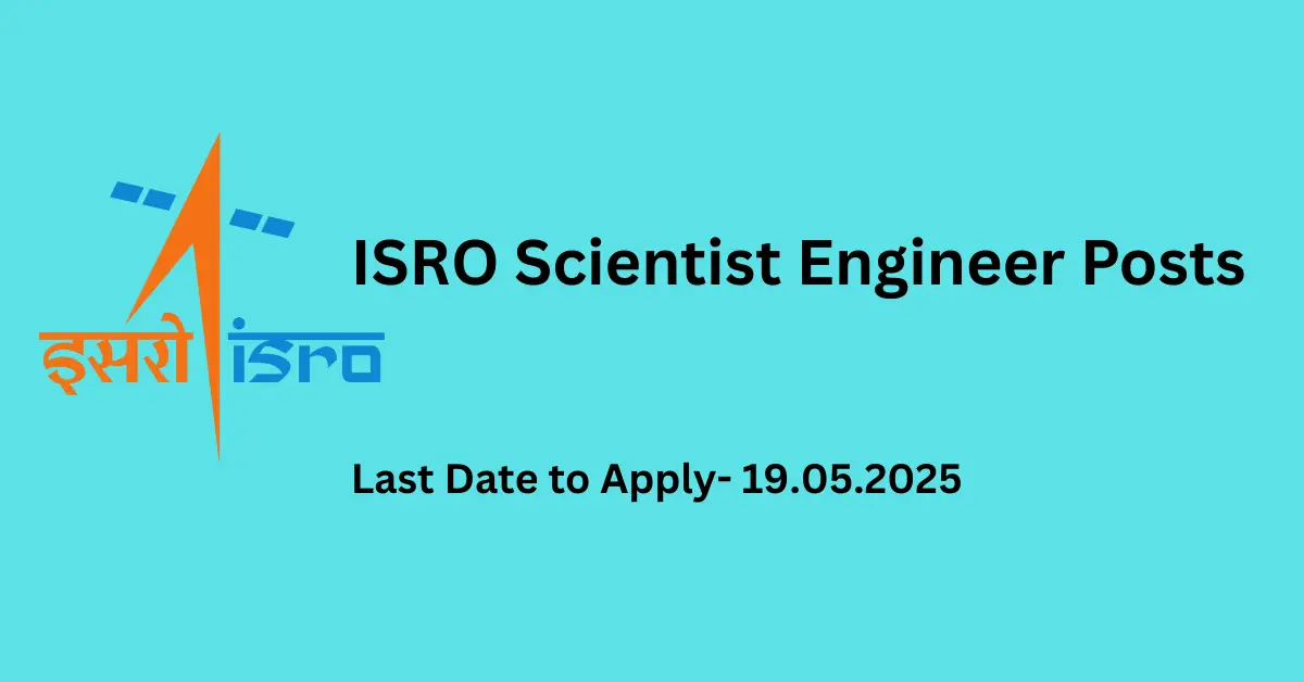 ISRO Scientist Engineer Recruitment |Scientist Engineer 63 vacancies