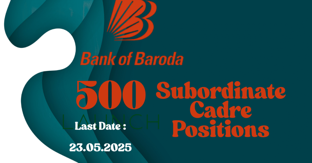 Bank of Baroda Peon Recruitment 2025