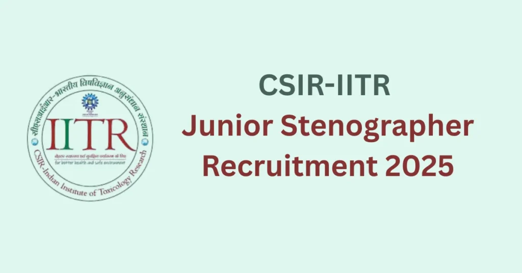 Junior Stenographer