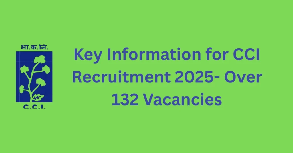 CCI Recruitment 2025