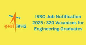 ISRO Scientist Engineer Recruitment 2025